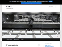 Tablet Screenshot of f-lex.pl